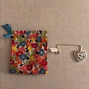 Brighton Contempo Heart Handbag Hook-NWT